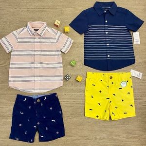Pink & Navy Summer Capsule Wardrobe Collection 2T.